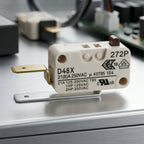 Microswitch with Actuator Compact Rectangular Microswitch Limit Switch Snap Action Mechanical for Technicians, Control Panels