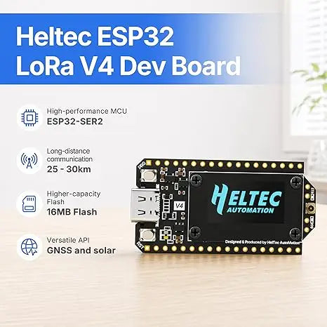 Heltec WiFi LoRa 32 Expansion Kit Heltec V4 ESP32S3 SX1262 928MHz GPS Module Tempered Glass/Touch Screen For Meshtastic LoRaWAN