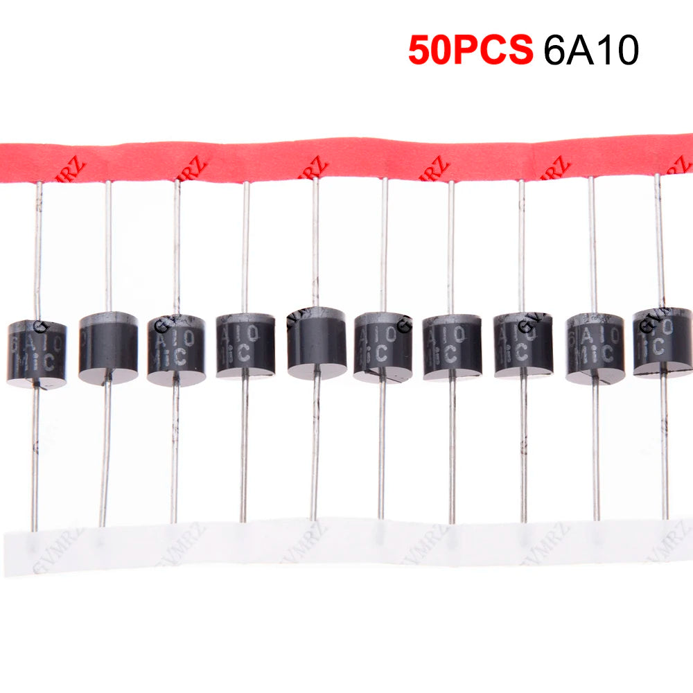 Rectifier Diode Mixed Kit 6A10 10A10 20A10 DB3 RL207 Electronic Components MUR4100E 10SQ045 20A10 130mil