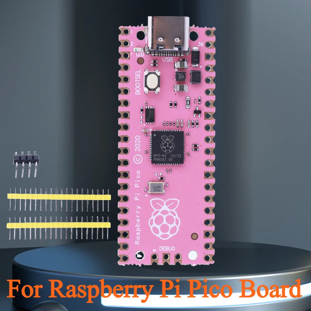 For Raspberry Pi Pico Board RP2040 dual core 264KB ARM Low-power Microcomputer Cortex-M0+Processor Supports Python SPI/I2C/UART