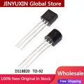 10-100Pcs DS18B20 TO-92 Sensor Electronic Chip 18B20 Temperature Sensor IC 18b20 Diy Electronic In Stock Wholesale