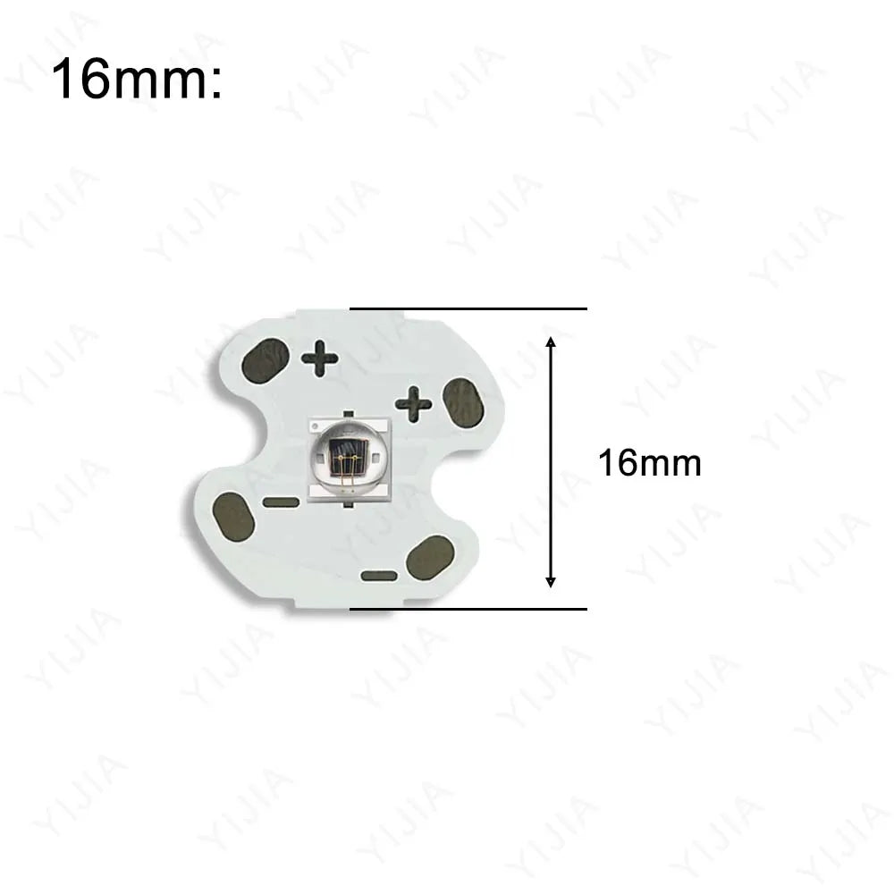 LED Lamp Beads Deep Infrared IR 940nm 850nm SMD3535 Ceramics Chip With PCB Plate For Security Monitoring Night Vision Scan