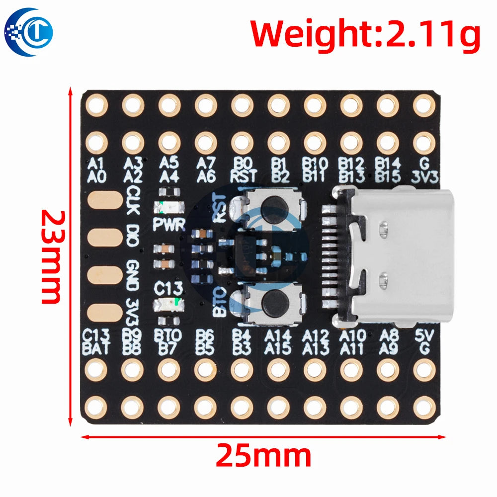 Mini STM32F103C8T6 CH340 Development Board Original Chip Microcontroller Core Board ARM Architecture Minimum System Correx-M3