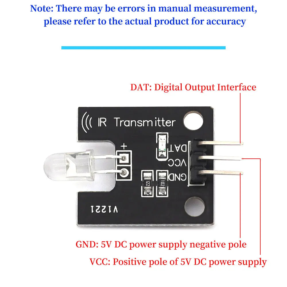 IR Infrared Transmitter Module Ir Digital 38khz Infrared Receiver Sensor Module For Arduino Electronic Building Block