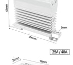 LCTC Voltage Regulator 0-10V 4-20mA 0-5V Single-phase Solid State Voltage Regulator Relay 10a15a25a40a