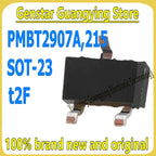 (20 pieces) PMBT2907A,215 PMBT2907A Marking: t2F OT-23 60V 600mA PNP Transistor(BJT) 100% Brand New