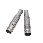 BNC Female Spring Tail Cable Soldering Adapter Q9 BNCK 75-5 BNC Injector for CCTV Video Monitor Connectors Welding Plug F1