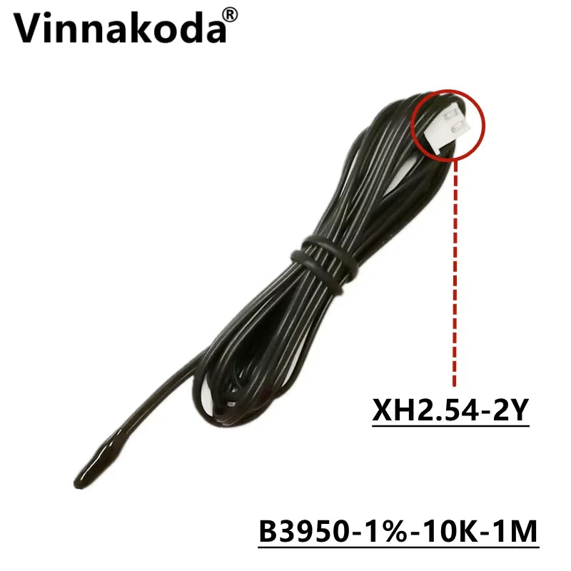 1PCS NTC Thermistor Temperature Sensor B3950 10K 1% Air Probe Air Conditioning Probe 20/35/50CM 1/2M