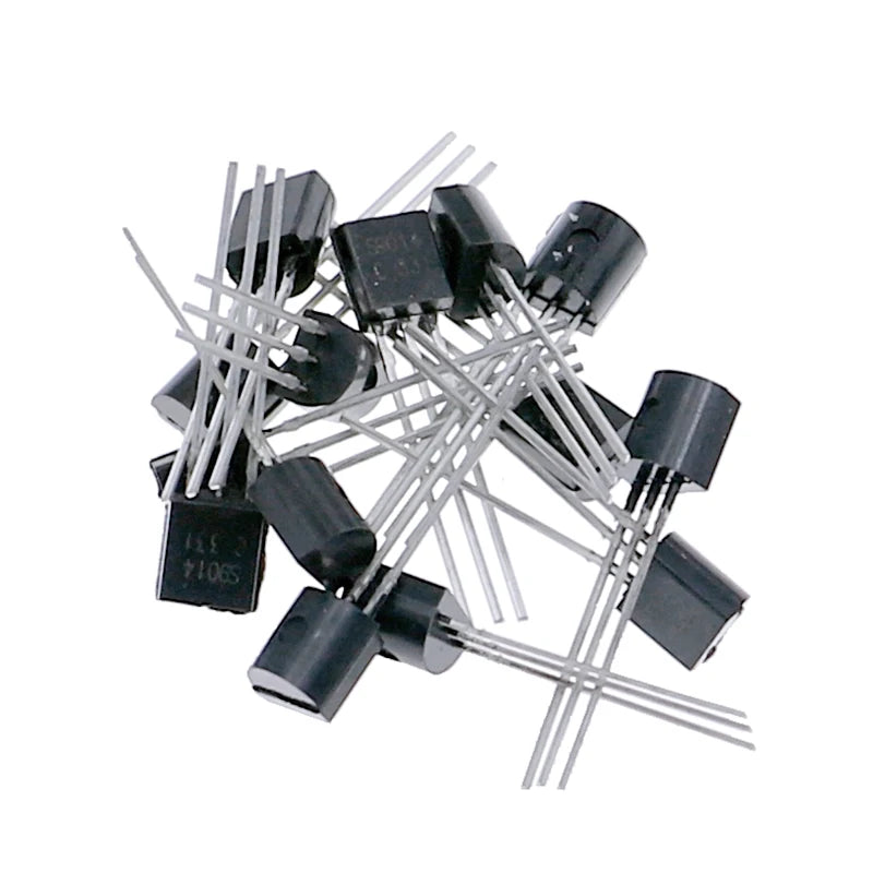 480PCS 24Values TO-92 Transistor Kit S8050 S8550 BC547B 2N5401 2N5551 2SC1815 C945 2N2222 2N3904 2N3906 S9015 New Assortment Box