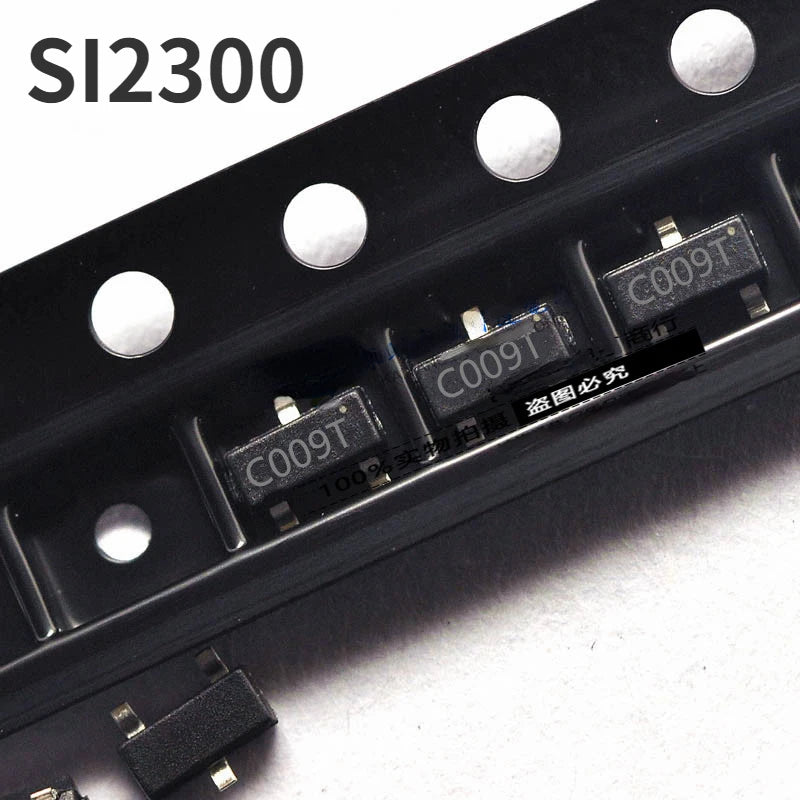 (10pcs) (100pcs) (1000pcs) SI2300 2300 C009T SOT-23 SMD MOSFET Transistor N Channel  breadboard kit