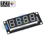 TM1637 LED Display Module for Arduino 4 Digit Tube 7 Segment 0.56 inch Time Clock Indicator Module Red Blue Green Yellow White