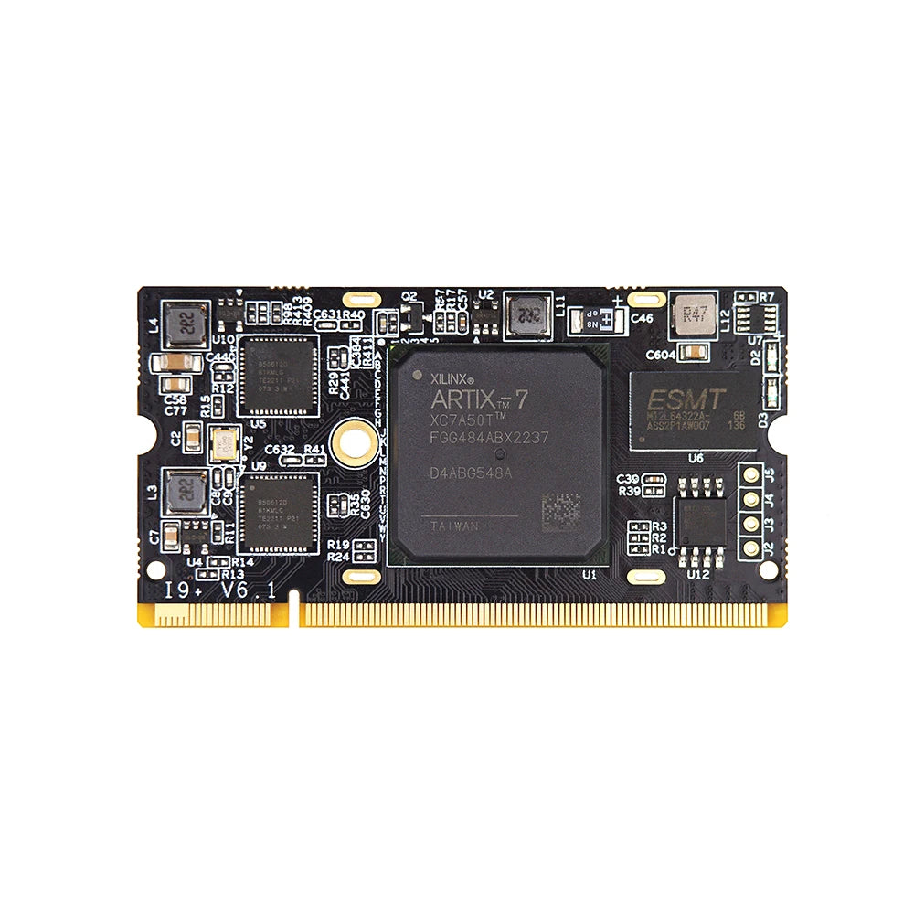 XC7A50T FPGA RISC-V Development Board Colorlight i9+ Module Open Source Toolchain