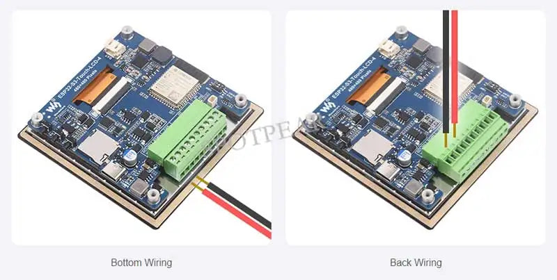 ESP32 S3 4inch LCD Development Board 480x480 TouchScreen Display TVBOX LVGL HMI Sensor CAN RS485 Waveshare ESP32-S3-Touch-LCD-4