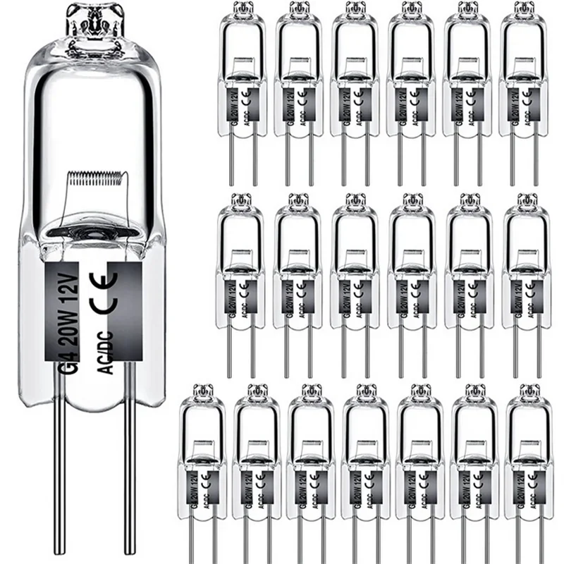 1/5/10/20pcs Halogen Bulb JC Bi-Pin LED Warm White Replace LED Capsule Lamp Halogen Bulbs Light G4 12V 5W 10W 20W 35W 50W﻿