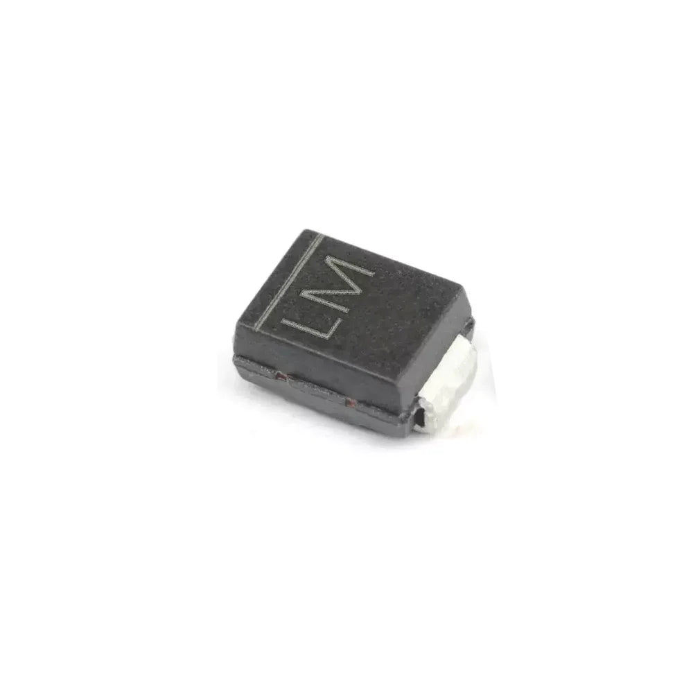 (100 pcs) SMBJ15A SMB (Marking LM) - TVS Diode Unidirectional 15V 600W 24.6A SMBJ15