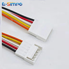 5pcs VH3.96 Connector Cable 10CM 22AWG Female Male 2/3/4/5/6Pin Plug Socket Male Female Wire Connector Extension cable