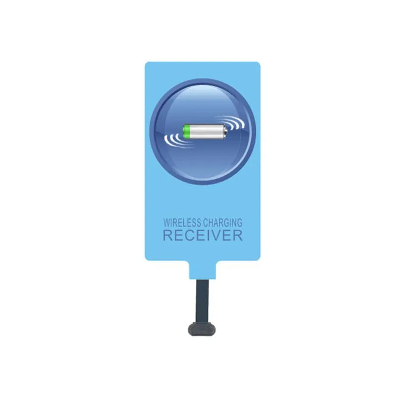 External Wireless Charging Receiver Module Usb Type C Wireless Charger Adapter Coil For Samsung Huawei Xiaomi Phone Charge Kit