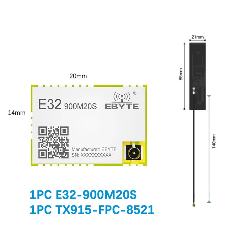 SX1278 SX1276 LoRa Wireless Module Ebyte E32-MSeries E32-400M20S E32-400M30S E32-900M20S E32-900M30S LoRa Spread Spectrum Module