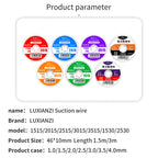 LUXIANZI  Desoldering Wire 1/1.5/2/2.5/3/3.5/4.0mm Width 1.5M Length Desoldering  Braid For Soldering  Desoldering Mesh Welding