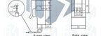 Non-invasive Split Core Current Transformer AC Current Sensor-100A, 30A,50A  (SCT-013 - 000, SCT - 013 - 030, SCT - 013 - 050)