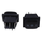 1PC Momentary (on)-off-(on) Waterproof 6Pin Rocker Switch 3 Position Locking ON-OFF-ON DSDT