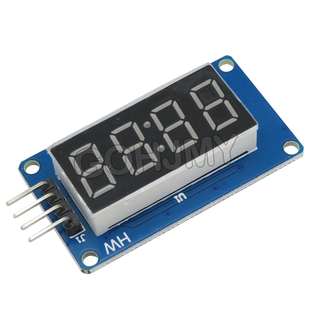 TM1637 MAX7219 4 Bits / 8 bit Digital LED Display Module 7 Segment 0.36Inch Clock RED Anode Tube Four Serial Driver