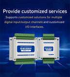 ModBus RTU Serial IO 1/2/4/6/8/10/12-Channel Analog Input Module RS485 CDSENET MA01-XHXX Rail Installation 8~28VDC Watchdog