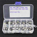 35/100/200PCS HC-49S Crystal Oscillator Kit Quartz Crystal Resonator Set 4Mhz 6Mhz 8Mhz 12Mhz 16Mhz 20Mhz 24Mhz 25MHz 48MHz