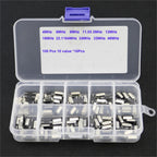 35/100/200PCS HC-49S Crystal Oscillator Kit Quartz Crystal Resonator Set 4Mhz 6Mhz 8Mhz 12Mhz 16Mhz 20Mhz 24Mhz 25MHz 48MHz