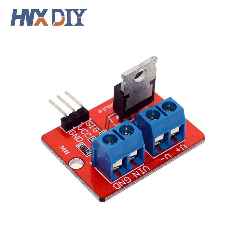 10pcs IRF520 MOS Driver Module PWM Dimmer 0-24V Top Mosfet Button IRF 520 For Arduino MCU ARM Raspberry pi
