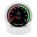 12V/24V STBD PORT Rudder Angle Meter 85mm Rudder Angle Indicator with 0-190 ohm Rudder Angle Sensor 7 Color Backlight Customized