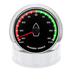 12V/24V STBD PORT Rudder Angle Meter 85mm Rudder Angle Indicator with 0-190 ohm Rudder Angle Sensor 7 Color Backlight Customized