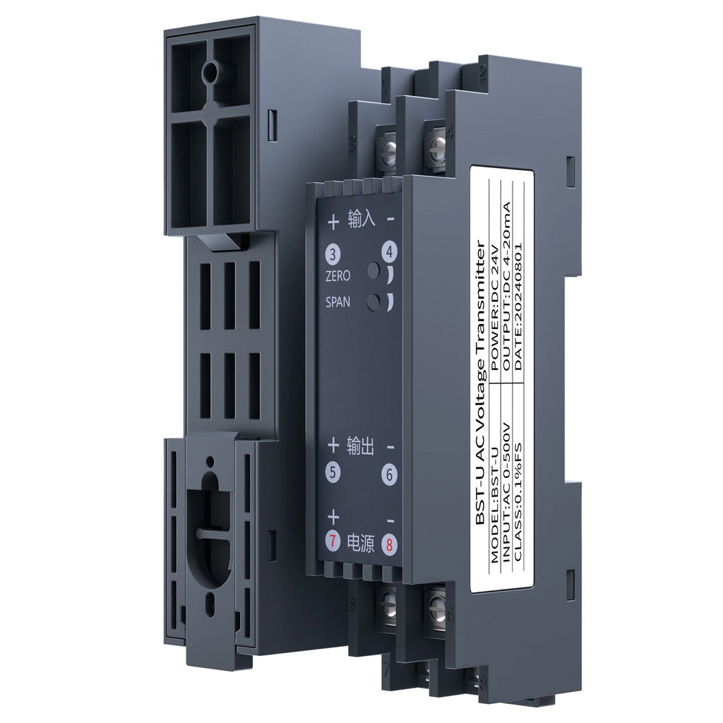 AC DC Current Transmitter 4-20mA 0-10V Current Transducer 0-1A 0-2A 0-5A 0-10A 4-20mA Current Sensor RS485 Current Transmitter