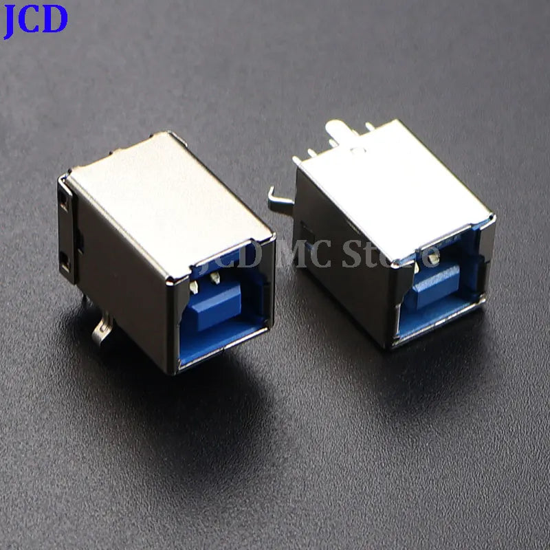 USB 3.0 and USB 2.0 Female Male Socket Jack Connector B Type 90°/180° Soldering PCB Connector Printer Interface