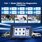 MUCAR VO7S CANFD Professional Scan Tool Bi-Directional Control ECU Coding Auto Car Diagnostic Tool Full System OBD2 Scanner