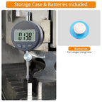 0-12.7mm/0.5' 0-25.4mm/1' Range Gauge Digital Dial Indicator Precision Tool 0.01mm/0.005' 0.001mm/0.0005' Tester Tools