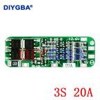 1S 2S 3S 4S 5S 6S 3A 15A 20A 30A Li-ion Lithium Battery 18650 Charger PCB BMS Protection Board For Drill Motor Lipo Cell Module