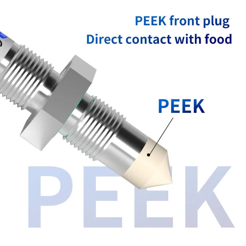 FUWEI FKY12-NP-FL Capacitive Contact Water & Oil Level Sensing Probe Proximity Switch Sensor for Level Detection