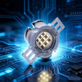10Watt 10W High Power Round LED IR Infrared 740nm 850nm 940nm Emitter Light Lamp with 60-90 Degree Lens