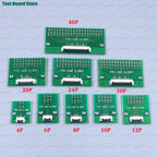 1set FFC/FPC Connector + 0.5mm Pitch 60/120/200mm Length FFC Cable 4P 6P 8P 10P 12P 20P 24P 30P 40PIN