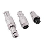 Aviation Plug GX12 GX16 GX20 Butt Soldering Socket 2/3/4/5/6/7/8/9/10Pin Wire Docking Connectors