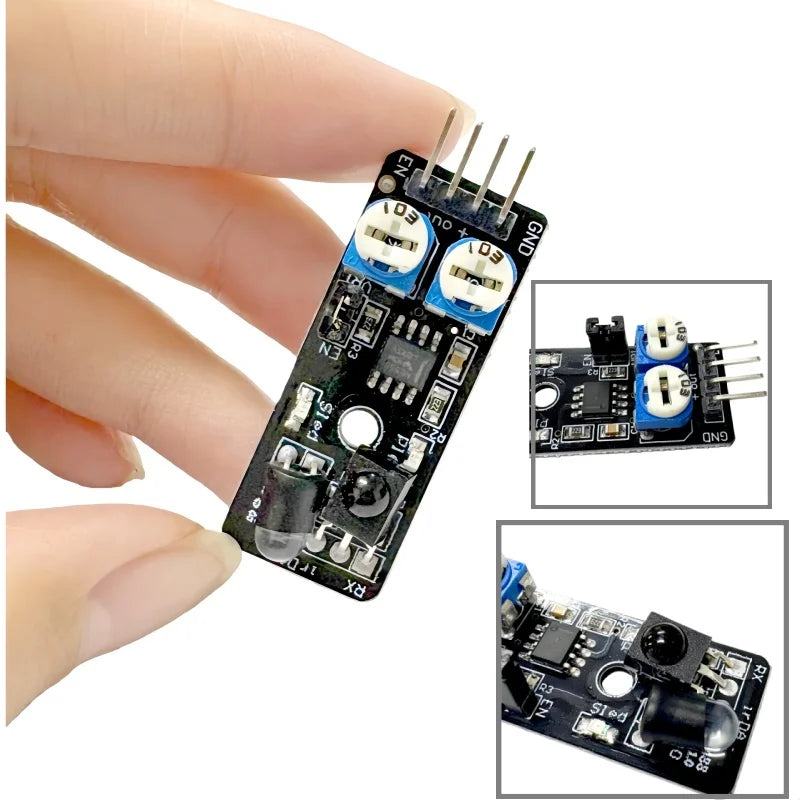 KY-032 4-Wire Infrared Obstacle Avoidance Sensor 2-40cm Adjustable TTL EN Control for Arduino Robot Smart Car