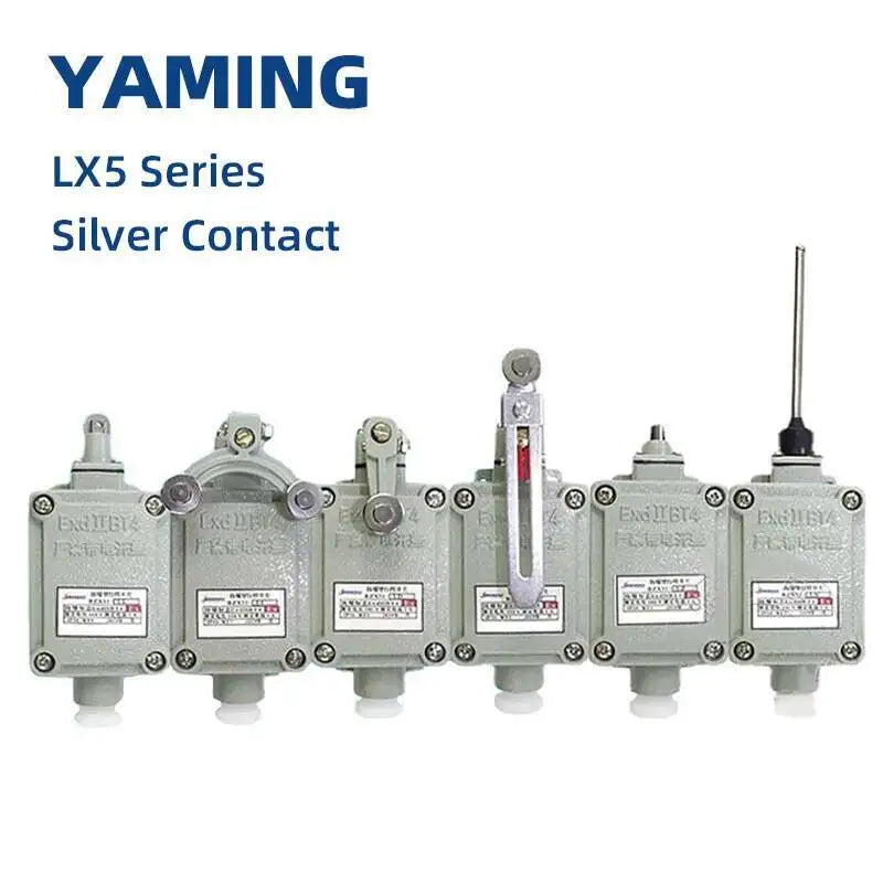 EX Travel Limit Switch Explosion-proof LX5-5D 5L 5Z 5N 5S 5T Roller Single Flameproof Switches Silver Contact