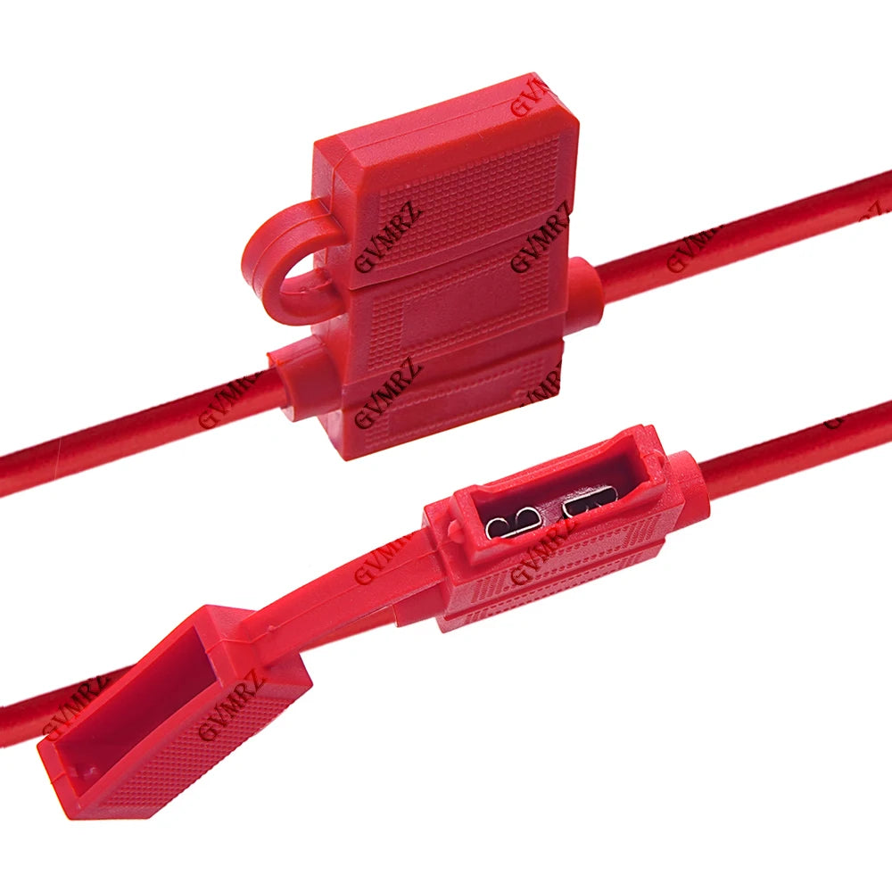 15A-50A 3A 4A ATC Medium Blade Waterproof Fuse Holder For Automobile 32V 18/16/14/12/10AWG Standard Fuse Insert  5A 7.5A 10A