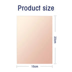PCB Board FR4 Copper Clad Single Sided Prototype Laminate Circuit Board 7x10/10x15/15x20/20x30CM for DIY Electronics Projects
