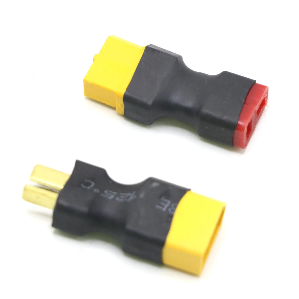 1pcs XT60 Male Plug to T Male / T Female Plug to XT60 Female Adapter For RC Helicopter Quadcopter LiPo Battery Plug Connector Pa