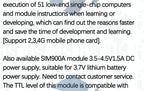 BS SIM900A SIM900 MINI V4.0 Wireless Data Transmission Module GSM GPRS Board Kit w/Antenna C83