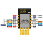 5/10pcs ESP8266 ESP-12F ESP-12E WiFi Serial Module Microcontroller 802.11N Wireless Transceiver Remote Port Network Module New