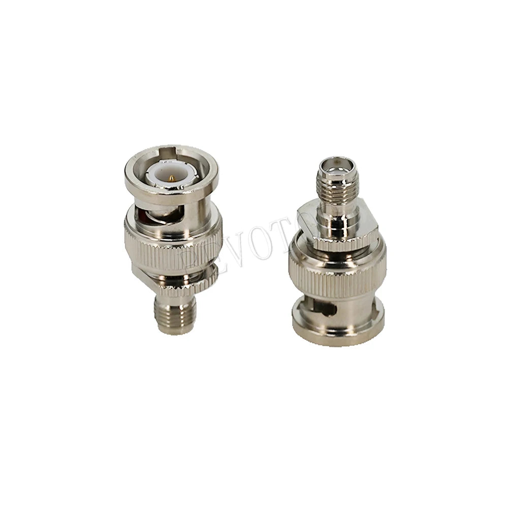 2pcs/lot Pure Copper BNC Male to SMA Female Adapter BNC Female to SMA Male SMA Female to BNC Female BNC-SMA-JJ/JK