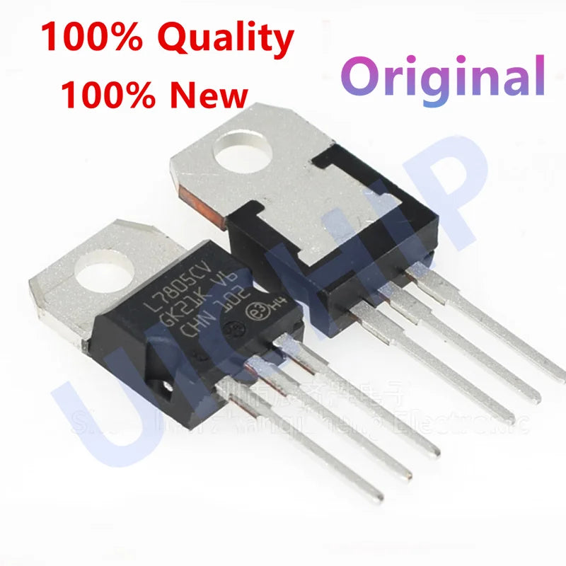 10pcs LM317T L7805 IRF640 IRF740 IRF840 IRFZ44N IRF3205 Transistor TO-220 Voltage Regulator L7805CV MOSFET IRF640N